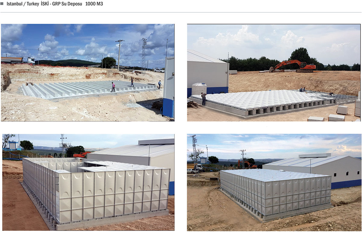 GRP Water Tank Projects