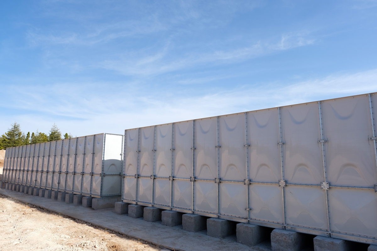 Kırşehir Belediyesi 2000 Ton GRP Su Deposu