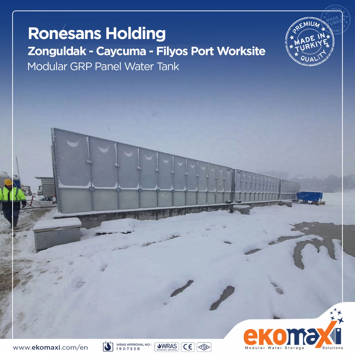 Rönesans Holding, Zonguldak - Çaycuma Filyos Liman Şantiyesi