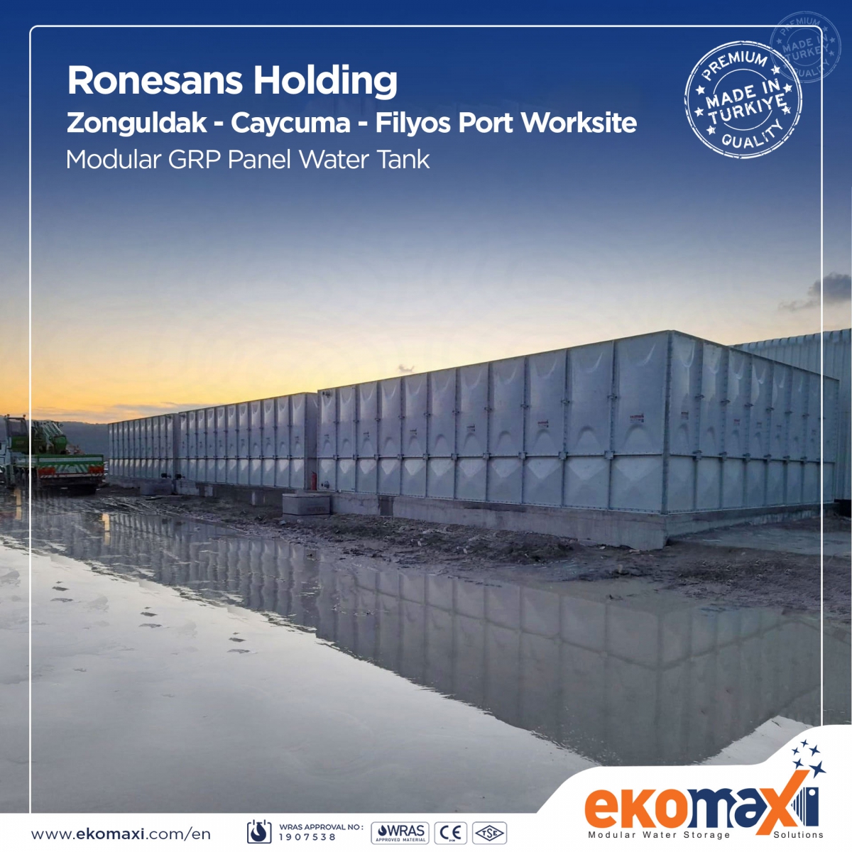 Rönesans Holding, Zonguldak - Çaycuma Filyos Liman Şantiyesi