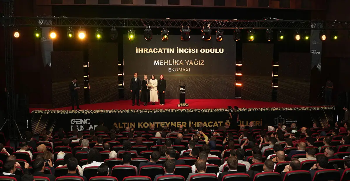 Ekomaxi Yönetim Kurulu Üyesi Mehlika Yağız’a “İhracatın İncisi” Ödülü