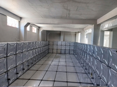 Karaman 450 Ton Galvaniz Su Deposu