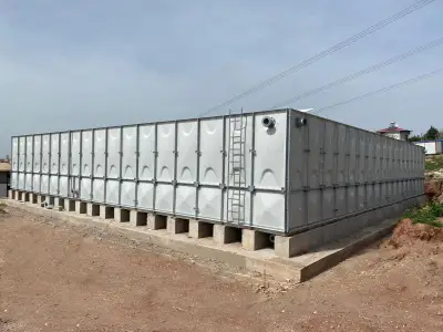 TOKİ Bazı Deprem Konut Projeleri GRP Su Depoları