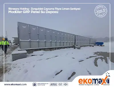 GRP панельный резервуар для воды